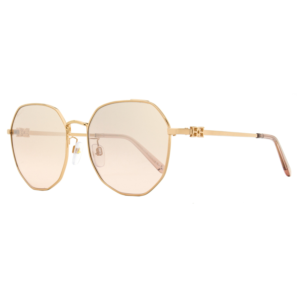 Bally Geometric Sunglasses BY0093D 33Z Gold/Rose 58mm